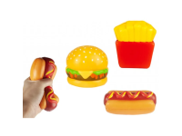 Fast food antistresinis didelis suspaudžiamas žaislas 12 cm