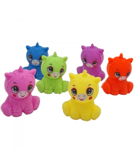 Antistresinis suspaudžiamas žaislas Vienaragis, 12 cm