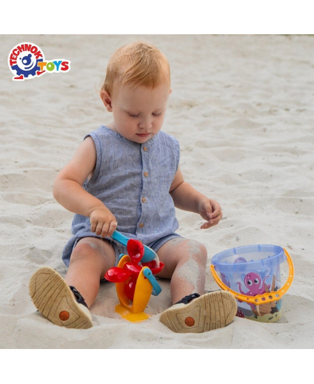 Smėlio ir vandens žaidimų rinkinys TECHNOK