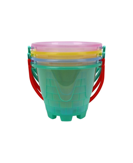 Smėlio žaislas TECHNOK kibirėlis, 19.5 cm