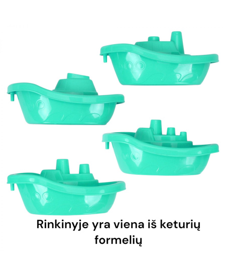 Smėlio žaislų rinkinys TECHNOK, 6 priedai