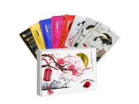 Veido kaukių rinkinys MITOMO JAPAN BEAUTY BOX