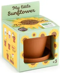 Auginimo rinkinys vaikams RADIS et CAPUCINE Ekologiškos saulėgrąžos