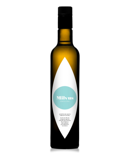 Alyvuogių aliejus MILVUS, Extra virgin, Empeltre, 250 ml