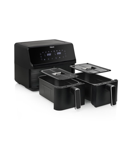 Tristar Double Basket Airfryer | FR-9026 | Power 2700 W | Capacity 8 L | Black
