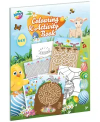 Užduočių ir spalvinimo knyga MOXY Velykos, A4, 64 psl.