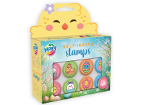 Savaime sudrėkinami antspaudukai MOXY Velykos, 12 vnt.