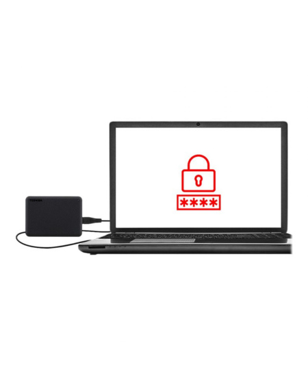 Toshiba Canvio Advance HDTCA40EK3CA 4000 GB, 2.5 ", USB 3.2 Gen1, Black