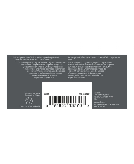 Logitech Mouse G305 black 910-005283 | Logitech