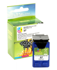 Neoriginali Static Control HP 57 (C6657AE), trispalvė kasetė