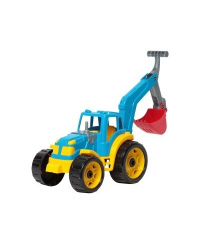 Traktorius 0367 su dviem kaušais Technok