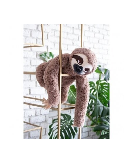 Minkštas žaislas FANCY tinginys Braunis, 57 cm