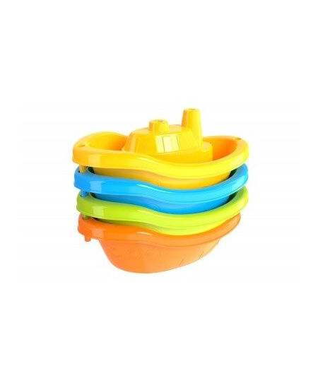 Žaislinių laivelių rinkinys TECHNOK, 4 vnt., 11,5 cm, 6597