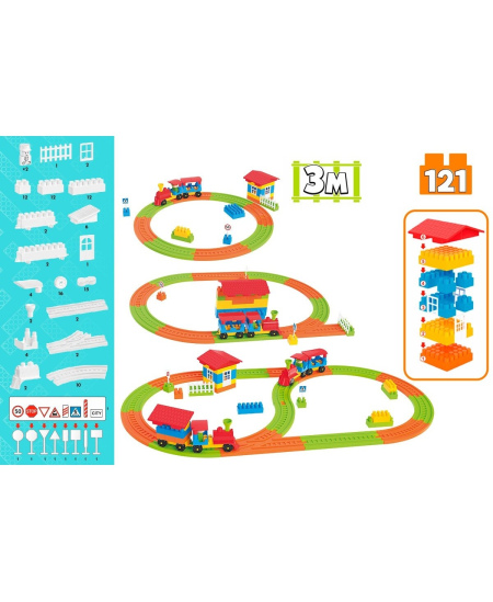 Konstruktoriaus rinkinys TECHNOK Terminalas, 52 cm