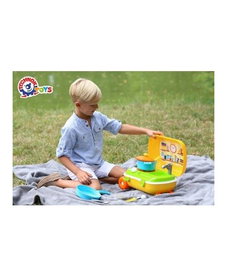 Virtuvėlės rinkinys TECHNOK lagamine, 34.5 cm