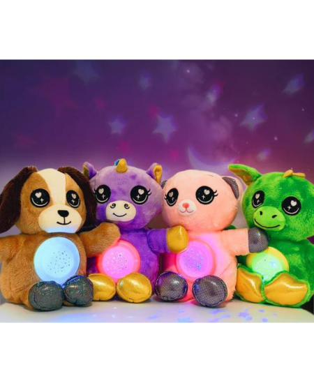 Pliušinis žaislas - projektorius, 22 cm