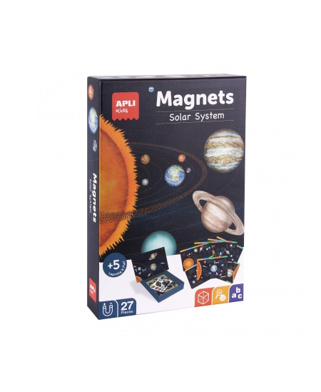 Magnetinis žaidimas-dėlionė Apli Kids „Saulės sistema“