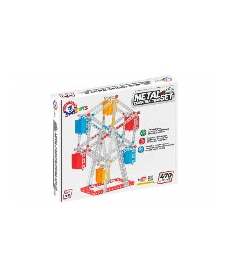 Metalinis konstruktorius TECHNOK, 470 det., 7891