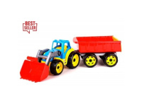 Technok traktorius su priekaba 60 cm