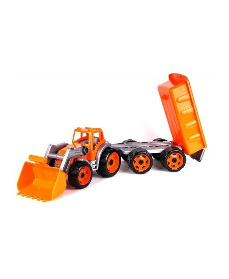 Traktorius TECHNOK su priekaba, 60 cm