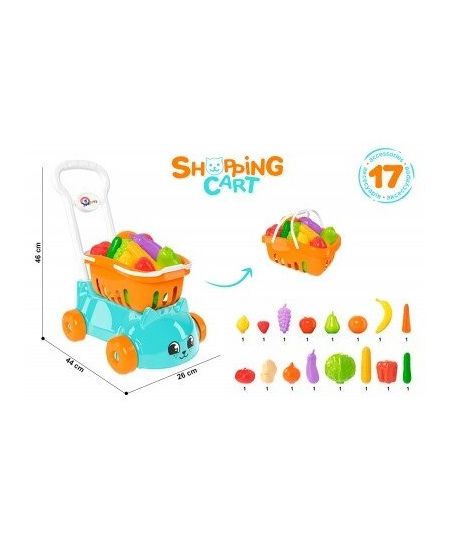 Prekybinis vėžimėlis-katinas TECHNOK, 46 cm, 7570