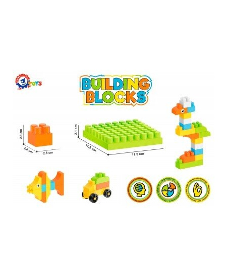 Konstruktorius TECHNOK, 90 detalių