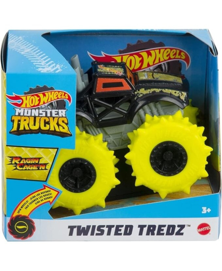 Automobilis HOT WHEELS Monster Truck Twister Tredz Ragin Cage