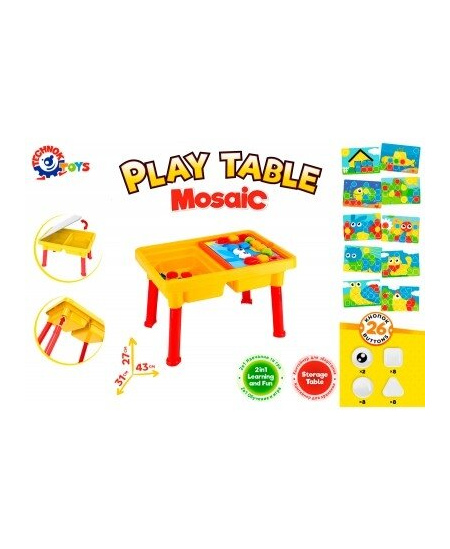 Stalas su mozaika TECHNOK, 43 cm