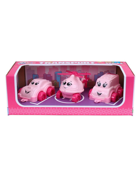 Mini automobilių rinkinys TECHNOK, 3 vnt.