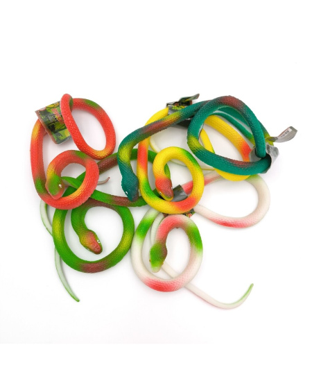 Antistresinė guminė gyvatė, 70 cm