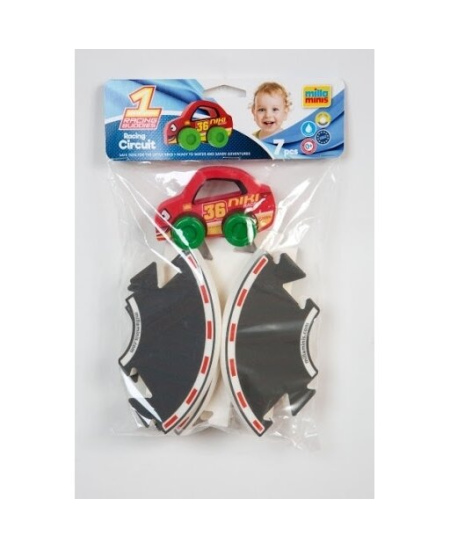 Žaislas "Trasa su mašinėlė" mažiausiems