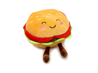 Softlings Foodies minkštas pliušinis hamburgeris 16 cm