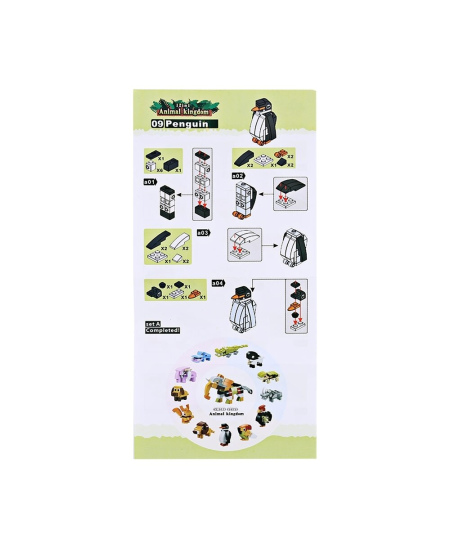 Mini konstruktorius Animal Kingdom