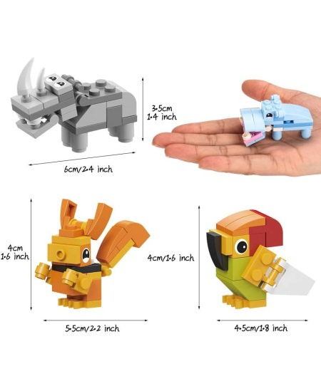 Mini konstruktorius Animal Kingdom