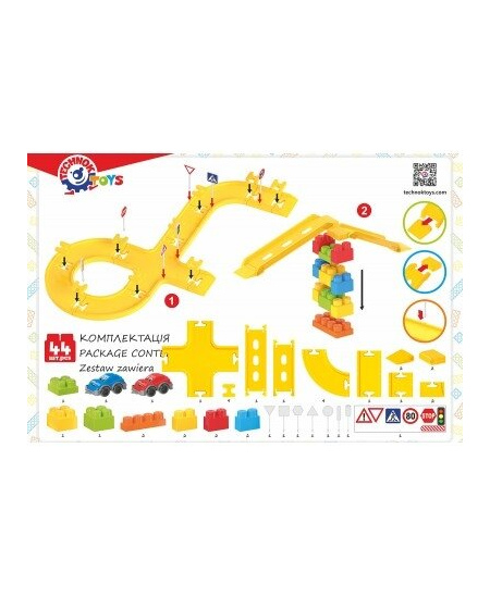 Konstruktoriaus rinkinys su mašinėlėmis TECHNOK