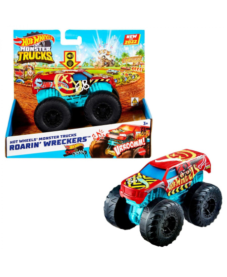 Automobilis HOT WHEELS Monster Truck Roarin Wreckers Demo Derby CU Funct II