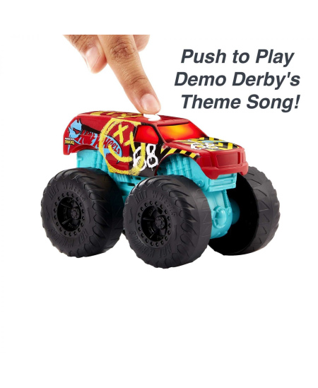 Automobilis HOT WHEELS Monster Truck Roarin Wreckers Demo Derby CU Funct II