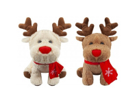 Minkštas Kalėdinis elniukas 35 cm