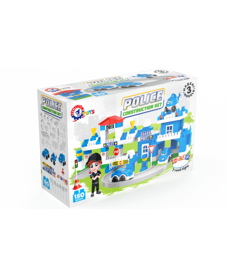 Konstruktorius TECHNOK Policijos nuovada, 180 detalių