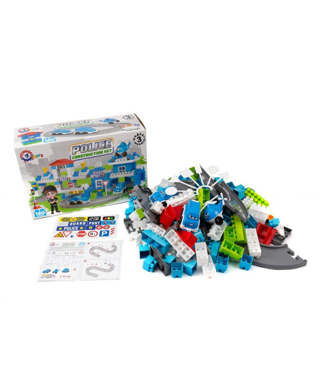 Konstruktorius TECHNOK Policijos nuovada, 180 detalių