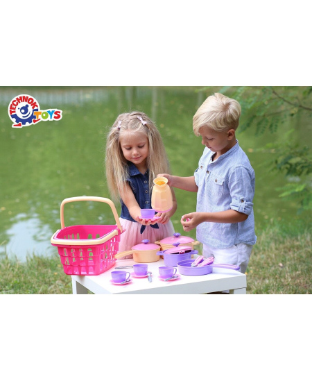 Rinkinys virtuvės reikmenų krepšelyje TECHNOK