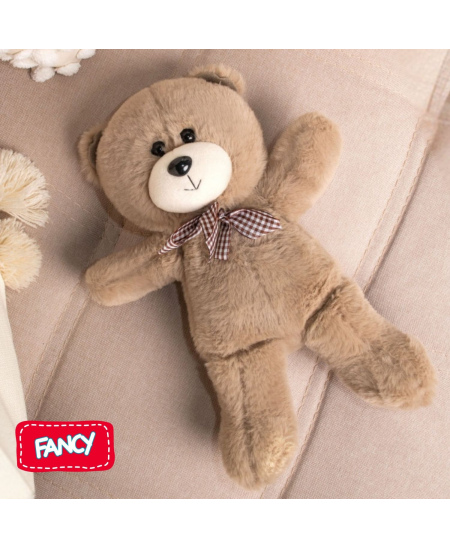 Minkštas meškiukas Danielius FANCY, 18 cm