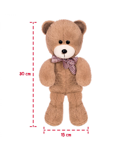 Minkštas meškiukas Danielius FANCY, 18 cm