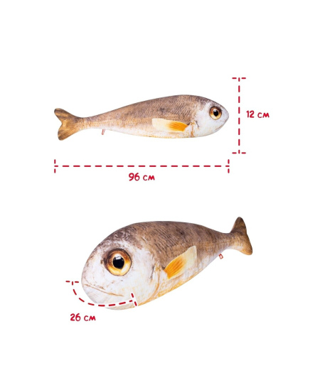 Minkšta žuvis FANCY, 98 cm