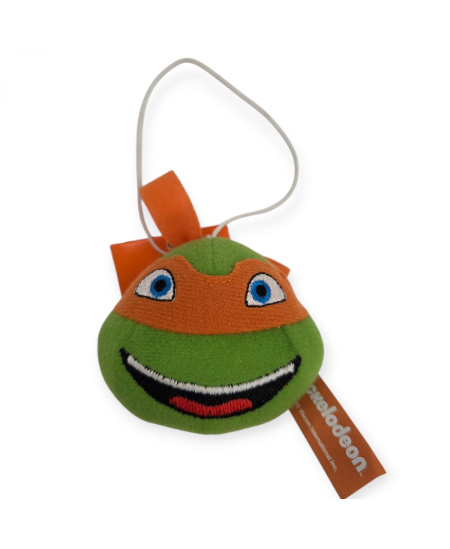 Minkštas vėžliukas nindzė Mikelandželas NICKELODEON, pakabukas, 8 cm