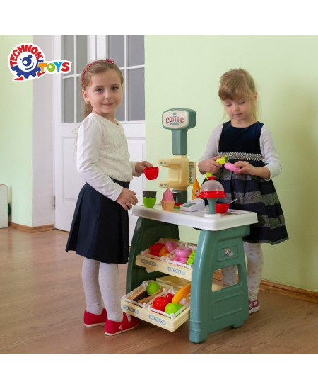 Žaislinė kavinės vitrina TECHNOK