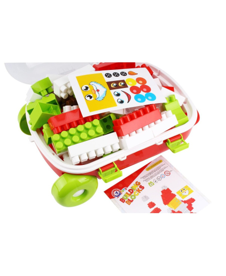 Kalėdinis konstruktorius TECHNOK lagamine, 87 detalių, 8805