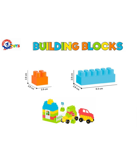 Konstruktorius TECHNOK, 64 detalės