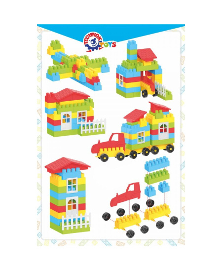 Konstruktorius TECHNOK, 64 detalės