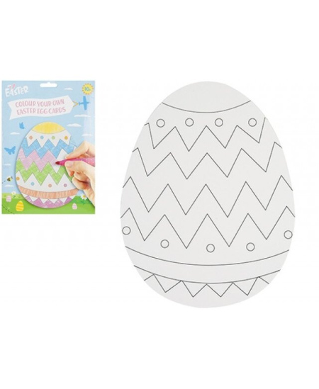 Spalvinimo atvirukai Velykos, 10 vnt.